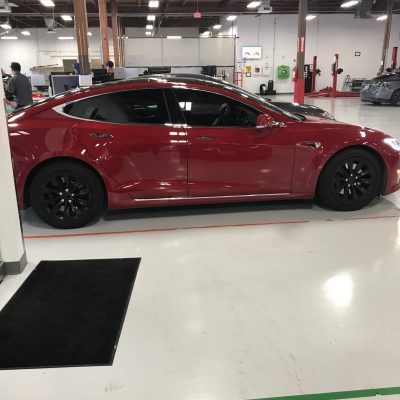 Picked Up Tesla S For Servicing
