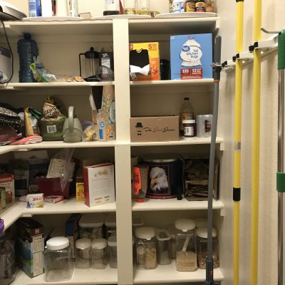 Organized Pantry – Before