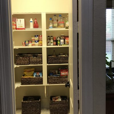Organized Pantry – After